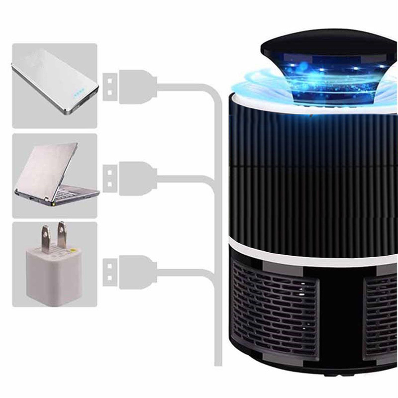 5W LED Mosquito Killer Lamp USB Insect Killer Lamp Bulb Non-Radiative Pest Mosquito Trap Light For Camping 18