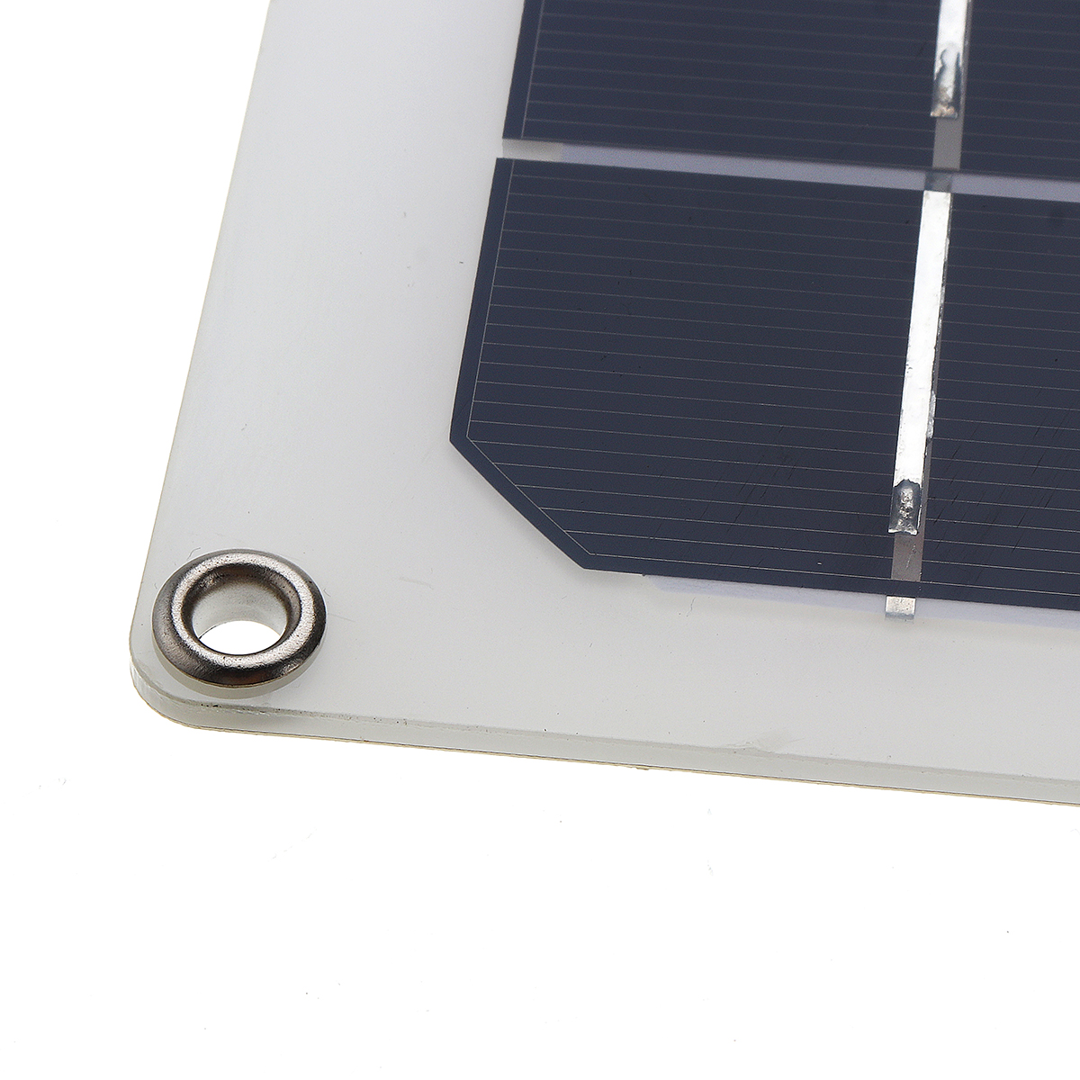 20W 5V USB Output Monocrystalline Silicon Solar Panel Kit with Double USB Port/Crocodile Clip & Cigarette Lighter & Suction Cups 52