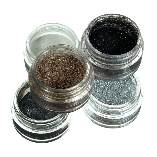 6 Colors Glitter Powder Eye Shadow Kit Makeup Cosmetic Spangle Eyeshadow Set