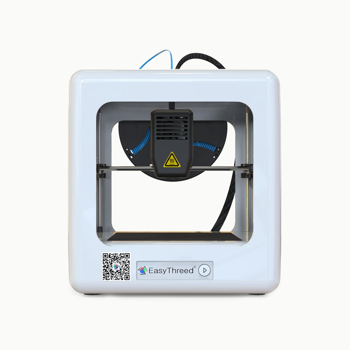 Easythreed® NANO Mini Fully Assembled 3D Printer for Household Education & Students 90*110*110mm Printing Size Support One Key Printing with 1.75m 37