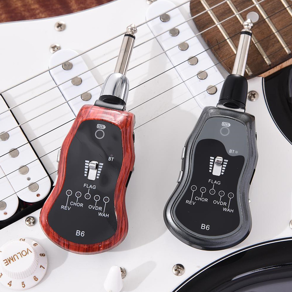 B6 5 In 1 Guitar Effects Portable bluetooth Transmitter Guitar Effector for Electric Guitar 10