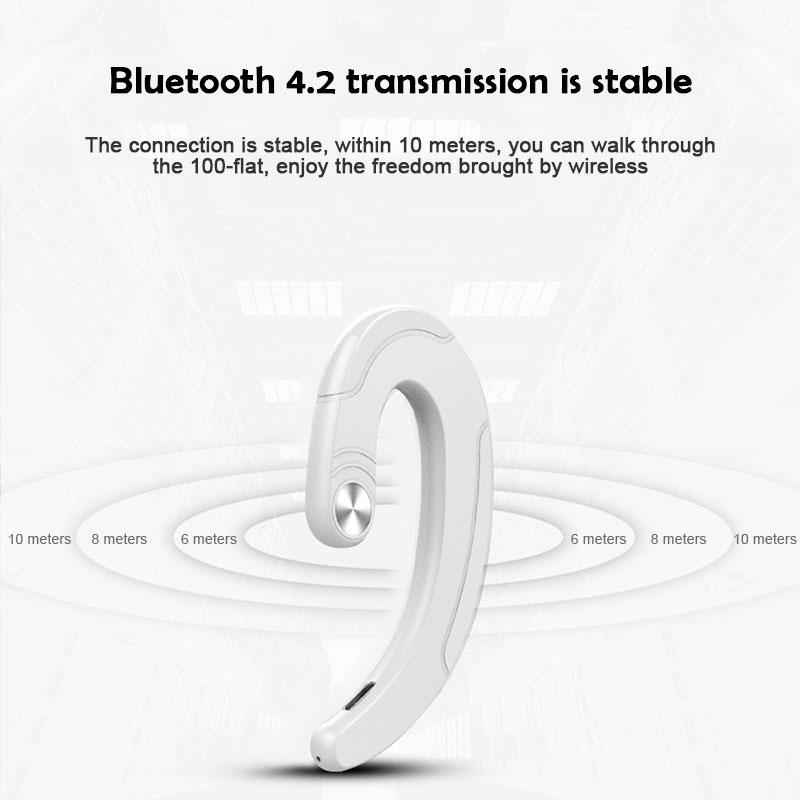 Losence Q25 Earhooks Wireless Bluetooth Earphone HiFi Portable Waterproof Noise Cancelling Headphone 19