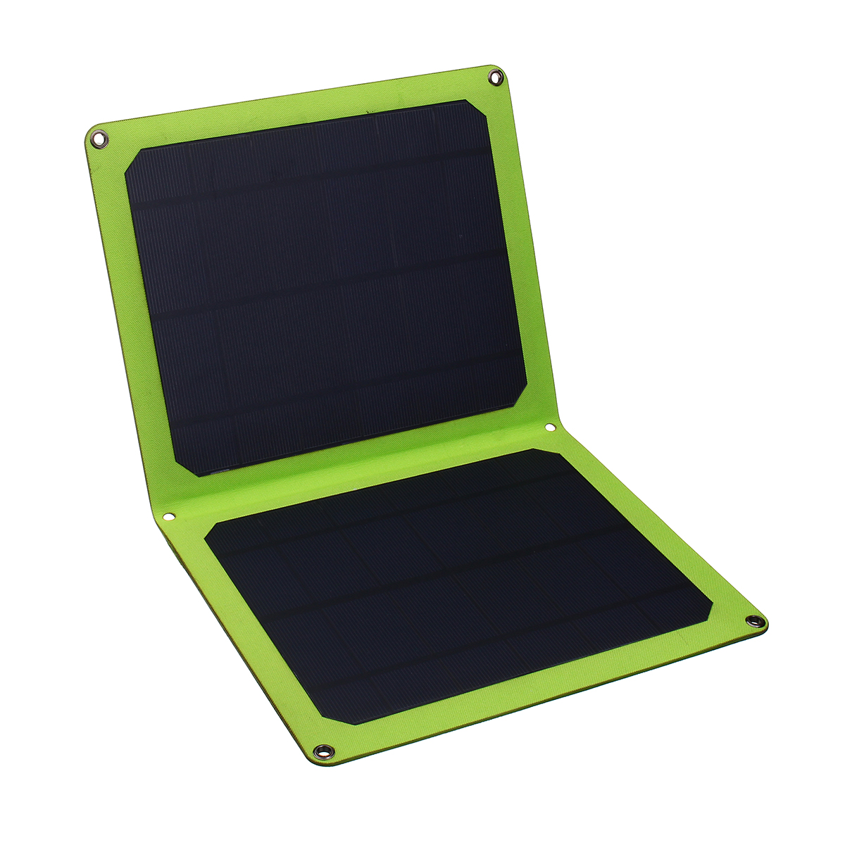 5V 14W Portable Folding Single Crystal Solar Panel with USB Socket for Outdoor 12