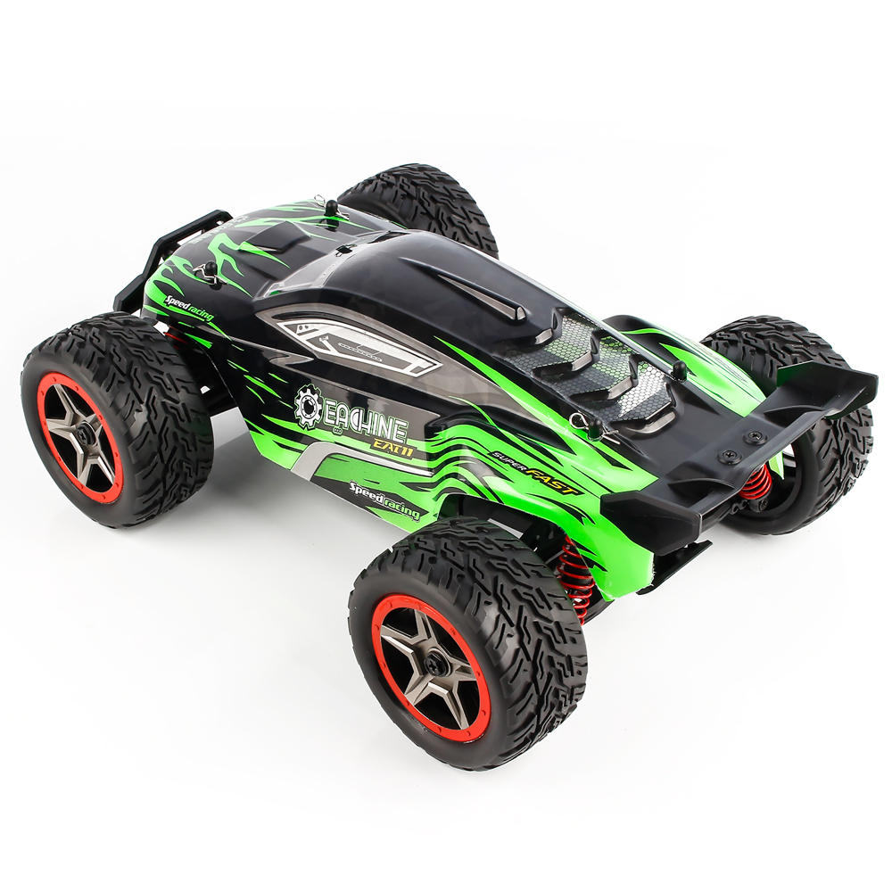 Eachine EAT11 1/14 2.4G 4WD RC Car High Speed Vehicle Models W/ Head Light Full Proportional Control Two Battery - Photo: 14