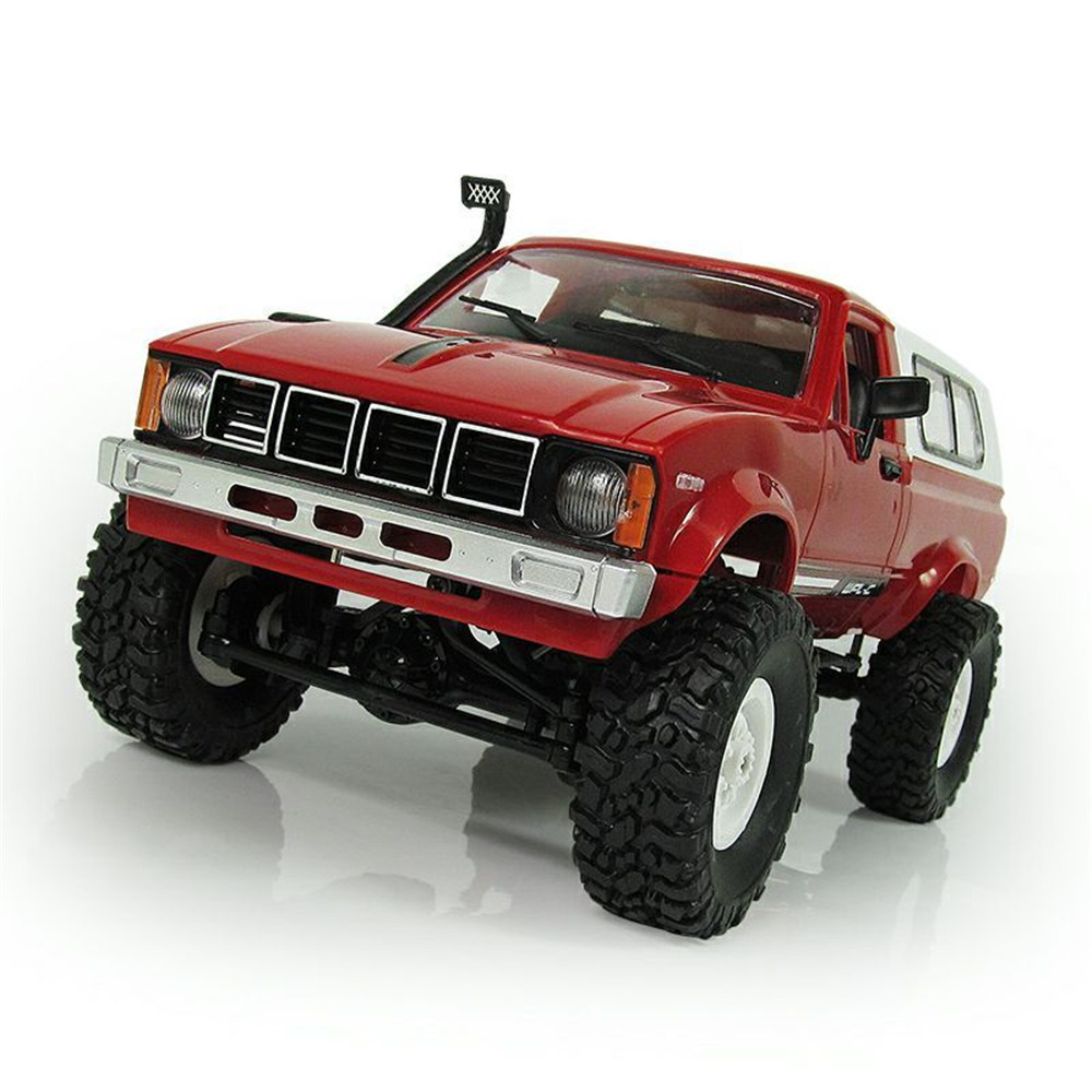 WPL C-24 1/16 4WD 2.4G Military Truck Buggy Crawler Off Road RC Car 2CH RTR Toy Kit - Photo: 10