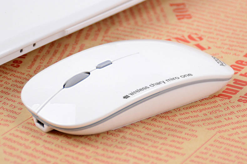 Azzor N5 2400DPI Rechargeable 2.4GHz Wireless Mouse Ultra-thin Mouse for Laptops Computers 17