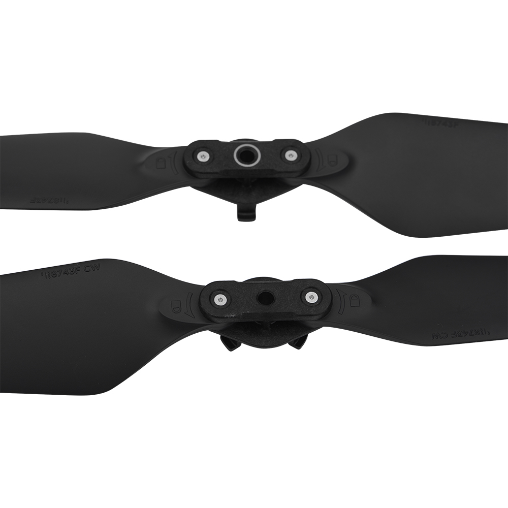 1Pair Low-Noise Quick-Release Folding Blade Noise Reduction Propeller for DJI Mavic 2 Pro/Zoom - Photo: 2
