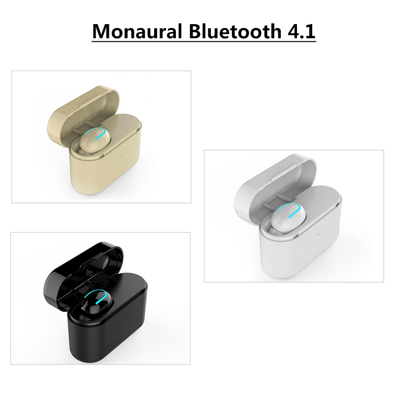 [Bluetooth 5.0] TWS True Wireless Earphone Dual Single Earbud Noise Cancelling Mic with Charging Box 16