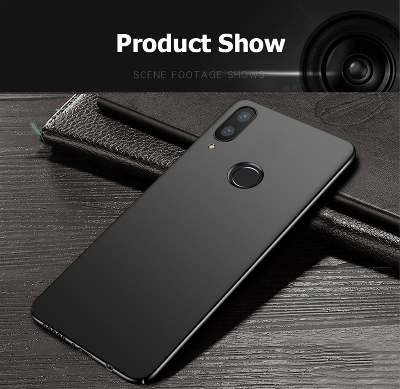 Bakeey Matte Ultra Thin Shockproof Hard PC Back Cover Protective Case for Xiaomi Redmi Note 7 / Note 7 Pro Non-original