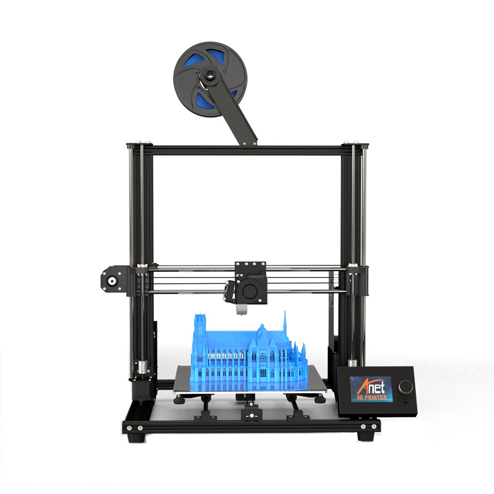 Anet® A8 Plus DIY 3D Printer Kit 300*300*350mm Printing Size With Magnetic Movable Screen/Dual Z-axis Support Belt Adjustment 11