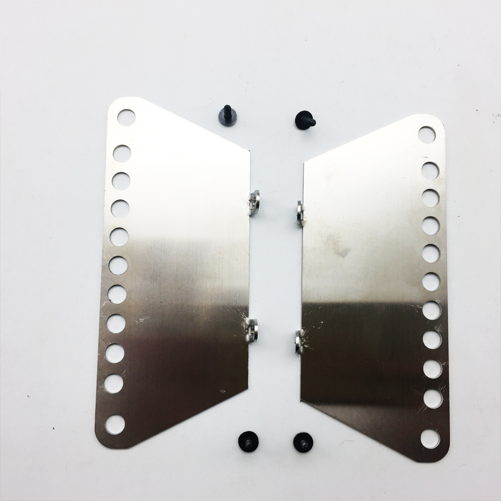 2PCS MN-90 1/12 Upgraded Rc Car Spare Parts Metal Side Pedal Plate - Photo: 5