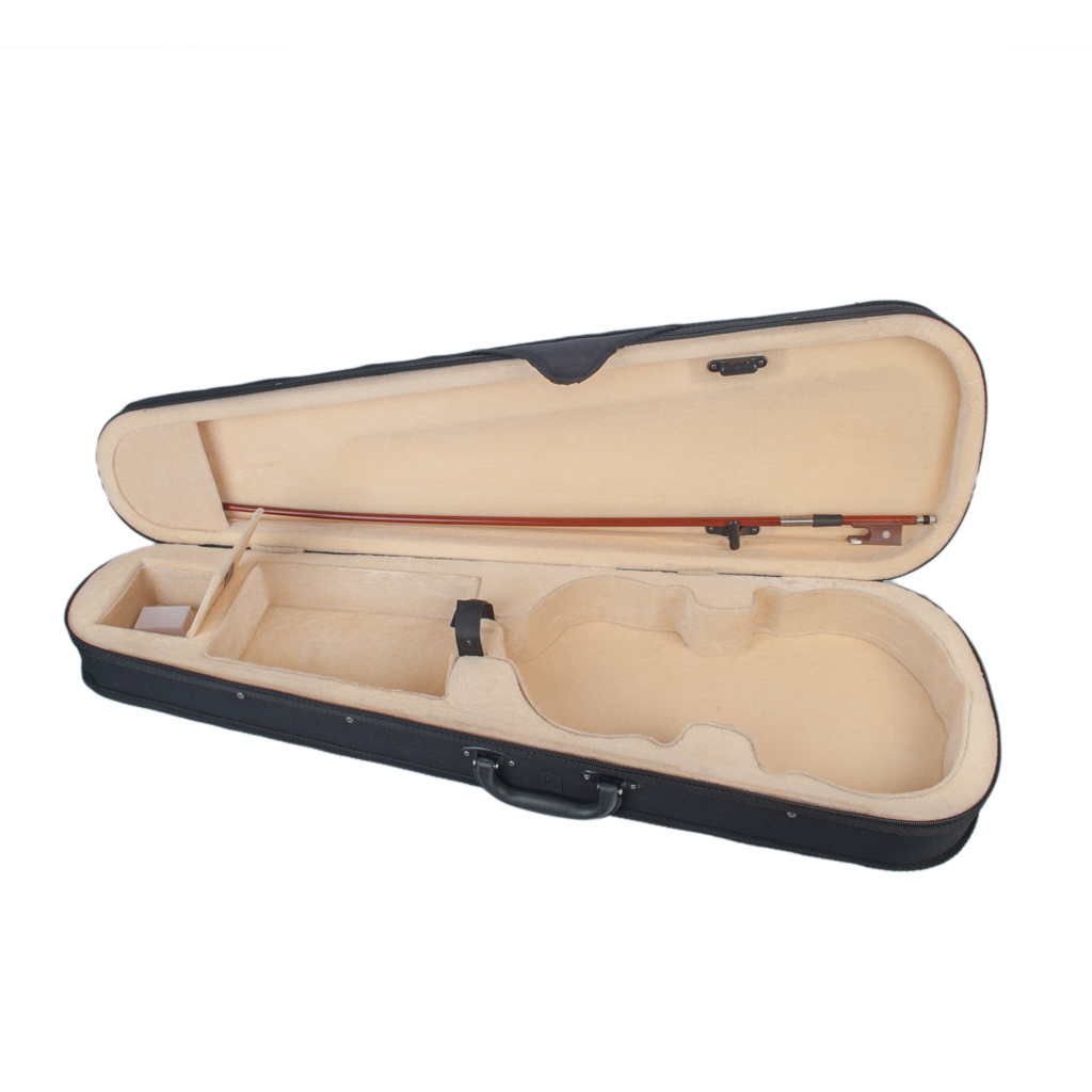 NAOMI 4 / 4-1 / 8 Violin Hard Caso Mochila profissional básica em forma triangular suspensão super leve
