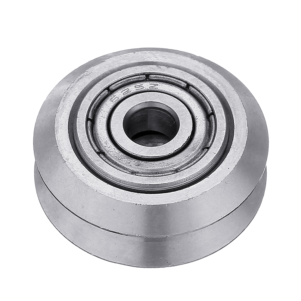 Flat / V Type Plastic/Stainless Steel Pulley Concave Idler Gear With Bearing for 3D Printer 21