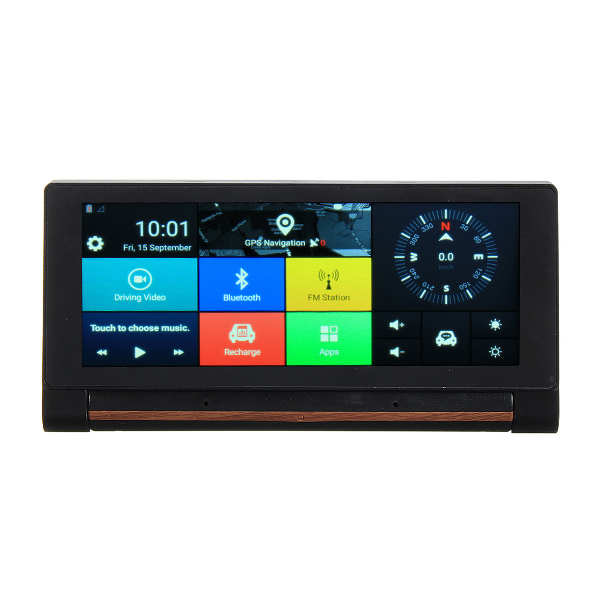 

6.86 Inch 3G WiFi Bluetooth FM Car Dual Rear View DVR Recorder Camera GPS Navigator