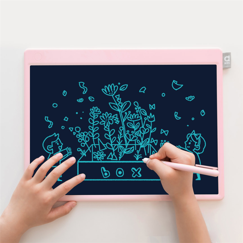Xiaomi Jiqidao Smart Small Children Writing Tablet Blackboard 13.5 Inch Writing Board Handwriting Pads for Kids Graffiti Drawing Painting Writing
