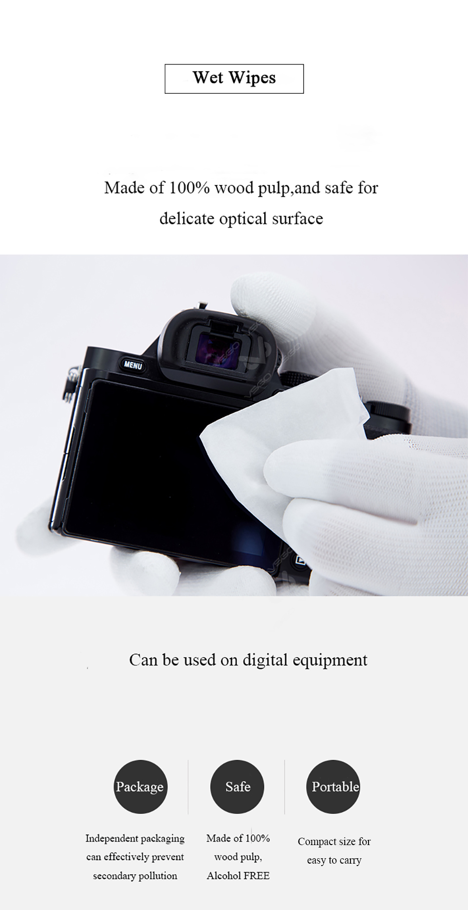 VSGO DKL-20 20 in 1 Portable Camera Lens Cleaning Kits Sensor Cleaning Kit for Camera Mobile Phone Glasses Computer Microscope