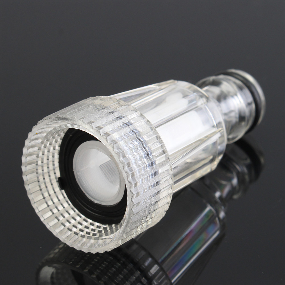 Plastic Transparent High Pressure Soap Nozzle And Water Filter