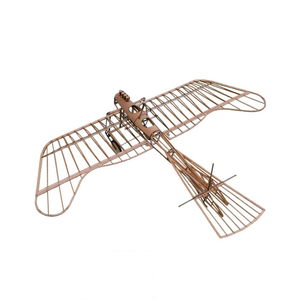 Etrich Taube 420mm Wingspan Monoplane Balsa Wood Laser Cut RC Airplane Kit With Power System - Photo: 2