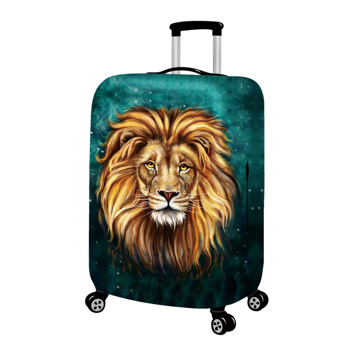 18-32inch Polyester Luggage Bag Cover Lion Travel Elastic Suitcase Cover Dust Proof Protective 7