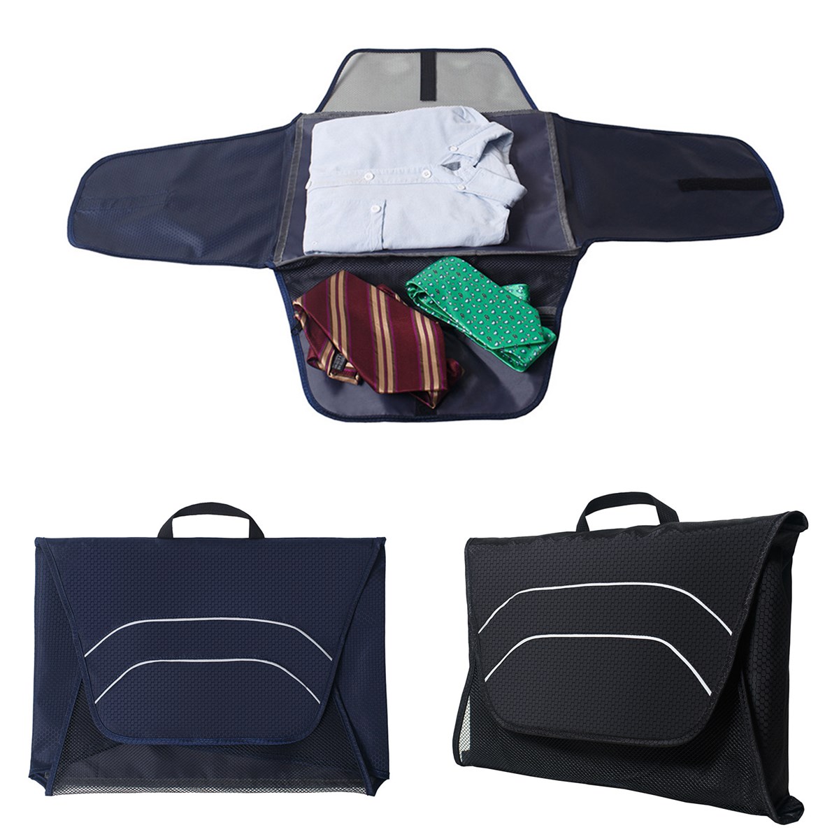 

Travel Luggage Organizer Anti-wrinkle Shirt Garment Clothing Storage Folder Suitcase Packing Bag