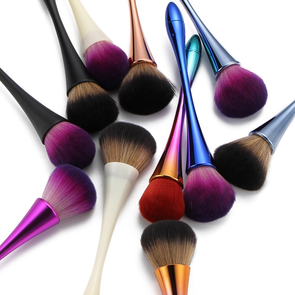 1Pc Varied Colorful Face Makeup Brushes Soft Contour Powder Blush Cosmetic Founation Brush