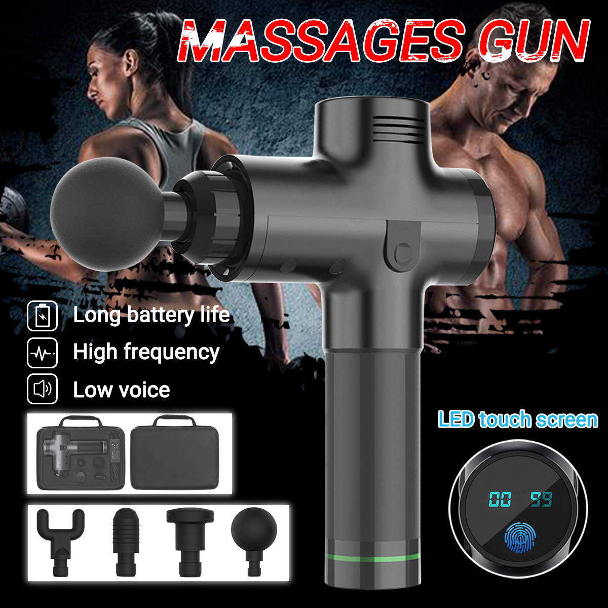 24V Muscle Electric Massager Massage Deep Tissue Massager