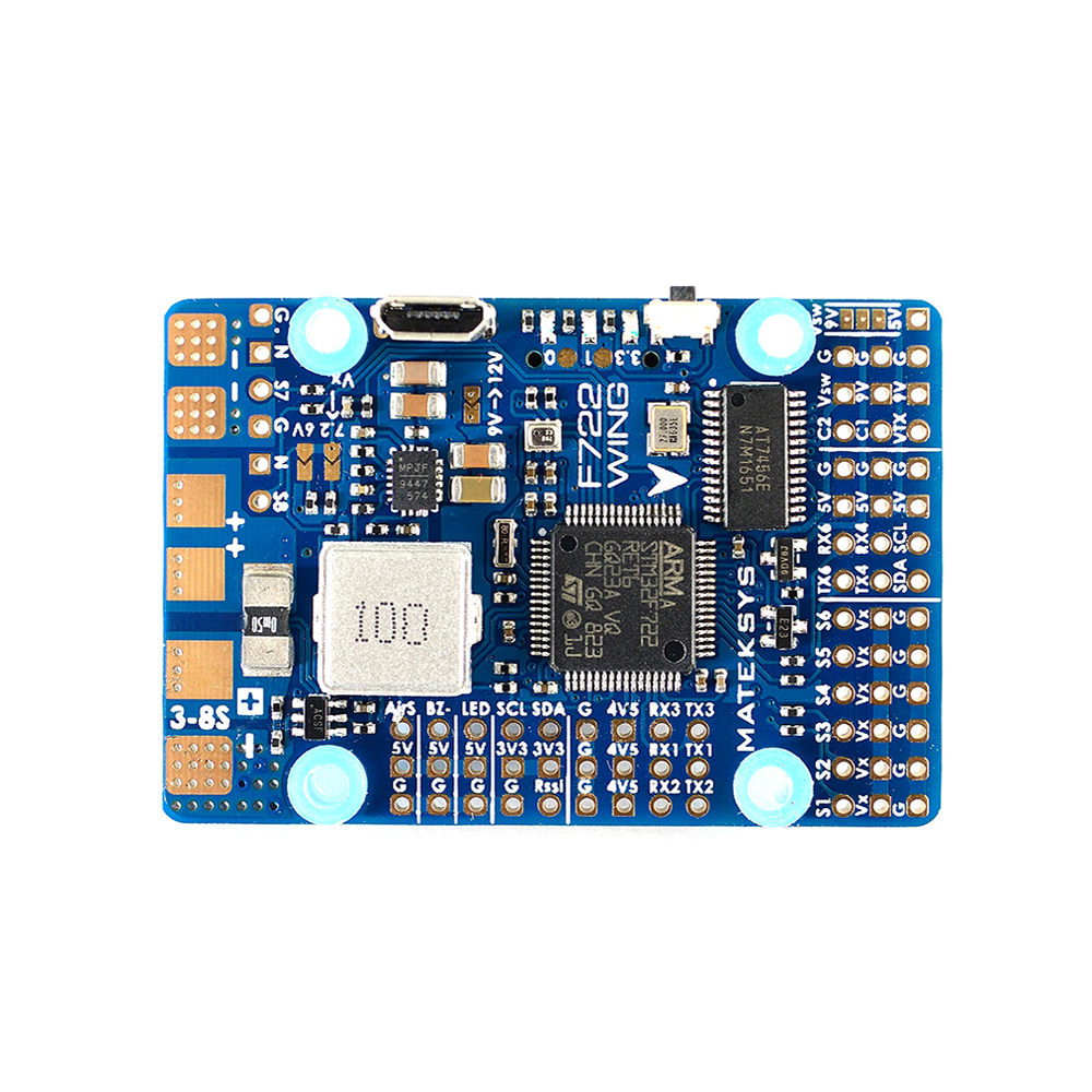Matek Systems F722-WING STM32F722RET6 Flight Controller Built-in OSD for RC Airplane Fixed Wing - Photo: 4