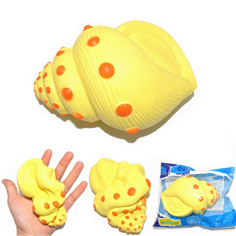

2 шт. Kiibru Squishy Conch Лицензионный Медленно Восходящая Оригинальная Упаковка Soft Коллекция Подарочная Декор Игрушка