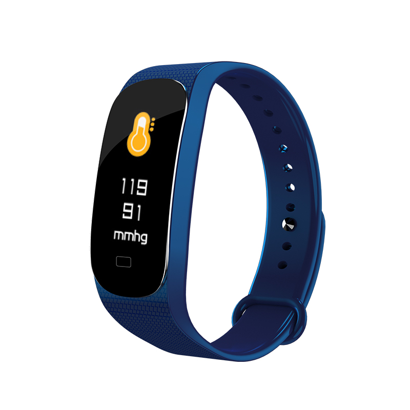 M5 Colorful Monitor de pressão arterial com pulseira inteligente HR 0,96 TFT Relógio com visor colorido para Android IOS