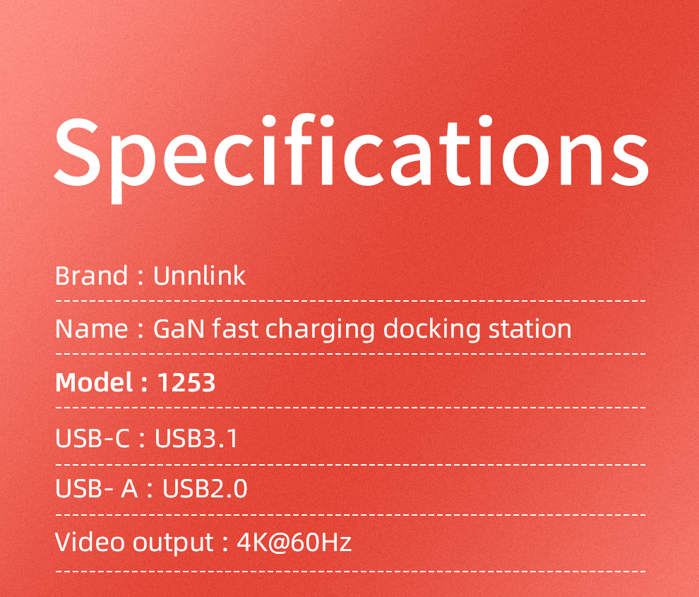 Unnlink 36W PD Fast Charger Docking Station USB Type C to 4K60Hz HDMI USB 2.0 Adapter for iPhone 14 13 12 8 Xiaomi Phone Switch