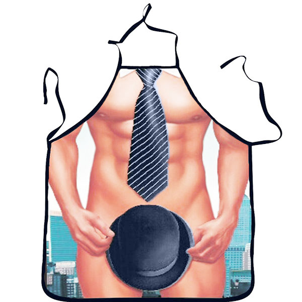 

Washable 3D Muscle Male Apron Naked Muscle Men Kitchen Cooking Barbecue Apron Gift For Boyfriend