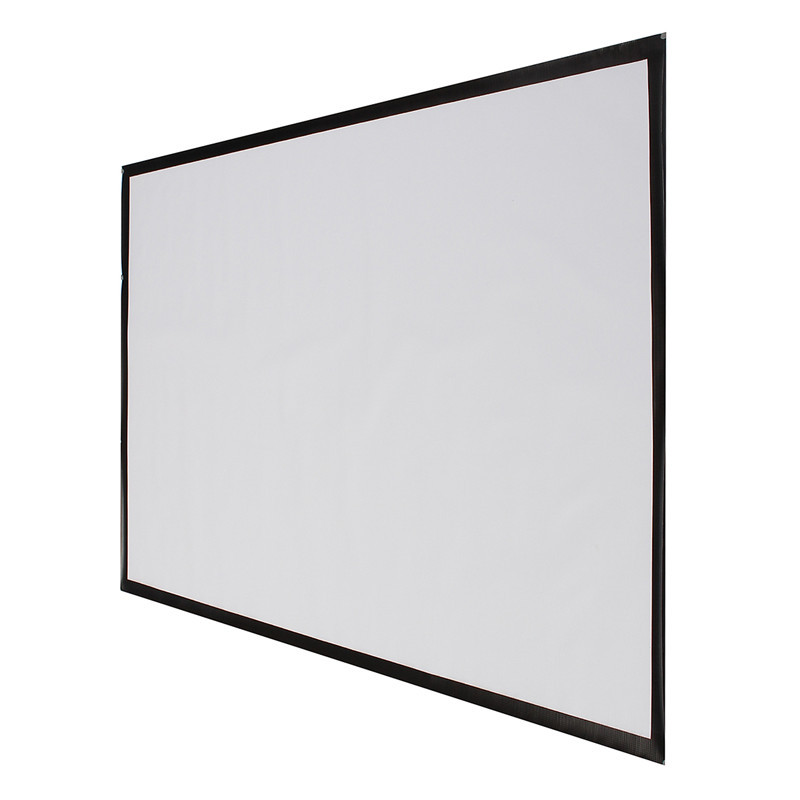 100 Inch Projector Screen 16:9 221cm x 125cm Projector Accessories Fabric Material Matte White 6