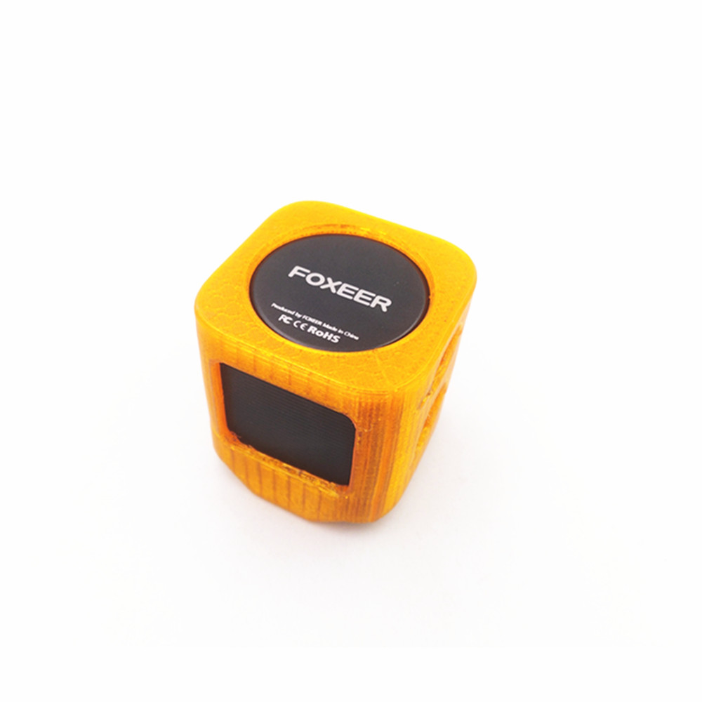 URUAV TPU Camera Protective Case Mount Orange for Foxeer Box 2 FPV Camera - Photo: 2