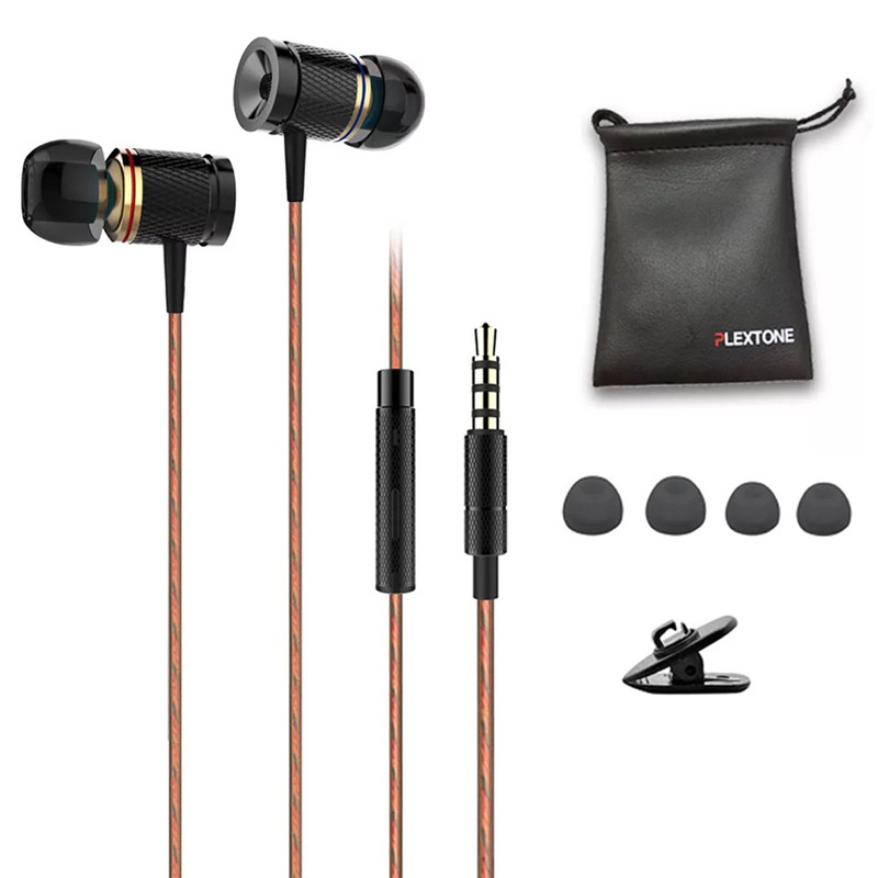

PLEXTONE X53M Sport Magnetic Adsorption Metal Wired Control Earphone Headphone With Mic