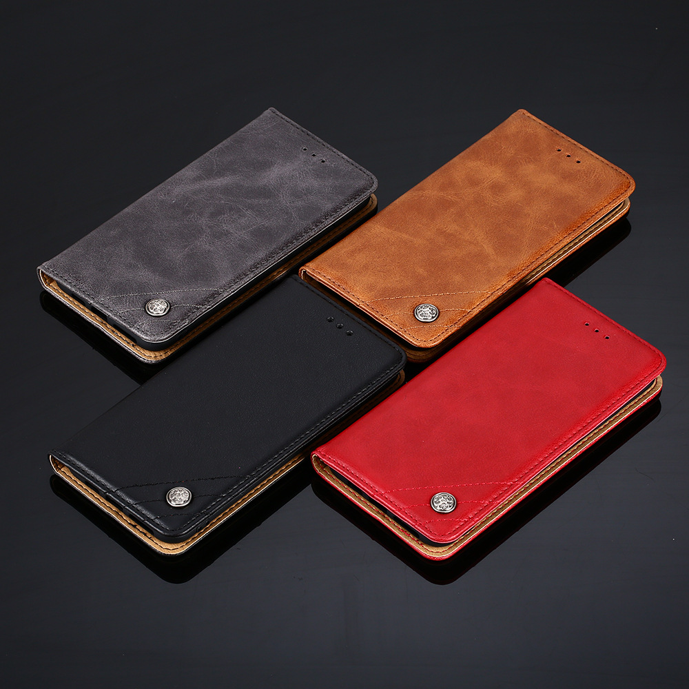 Bakeey for POCO F3 Global Version Case Retro Flip with Multi-Card Slot PU Leather Shockproof Full Body Protective Case