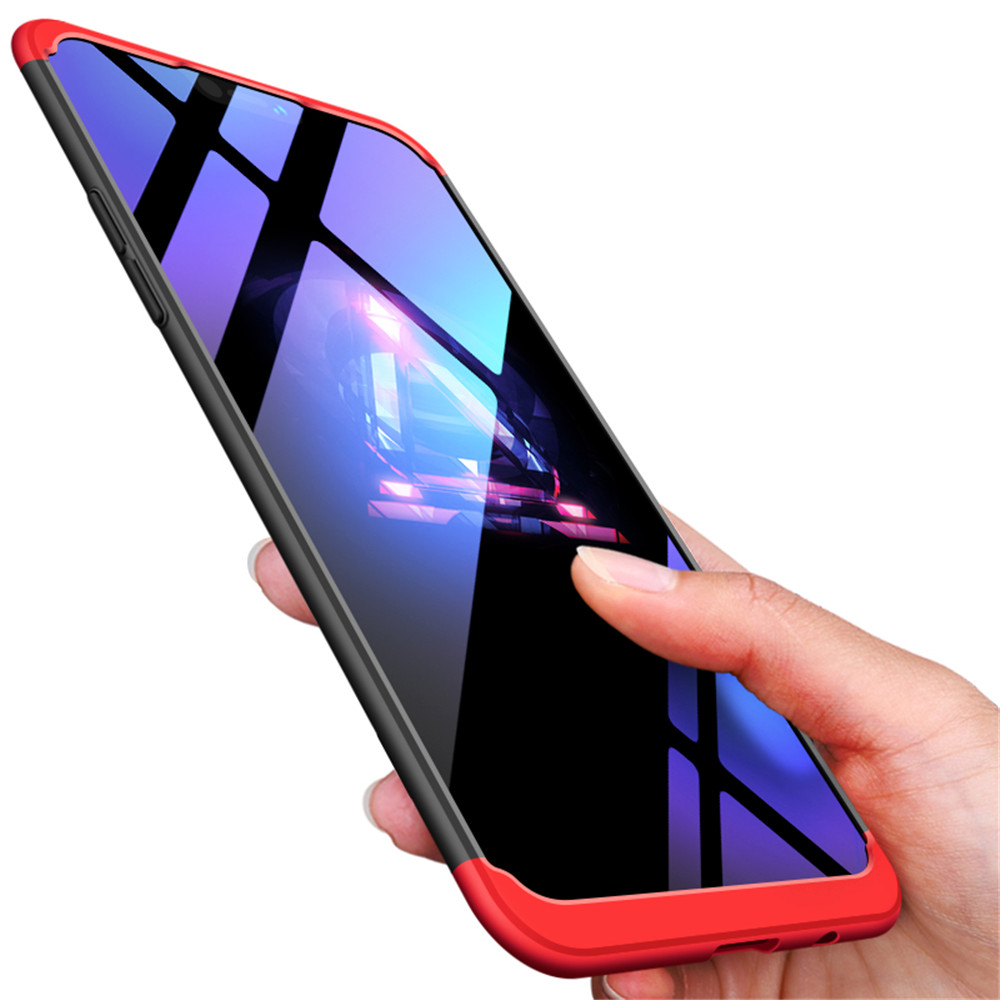 

Bakeey ™ 3 в 1, двойное покрытие, полный чехол, ударопрочный жесткий ПК, защитный Чехол для OnePlus 6T