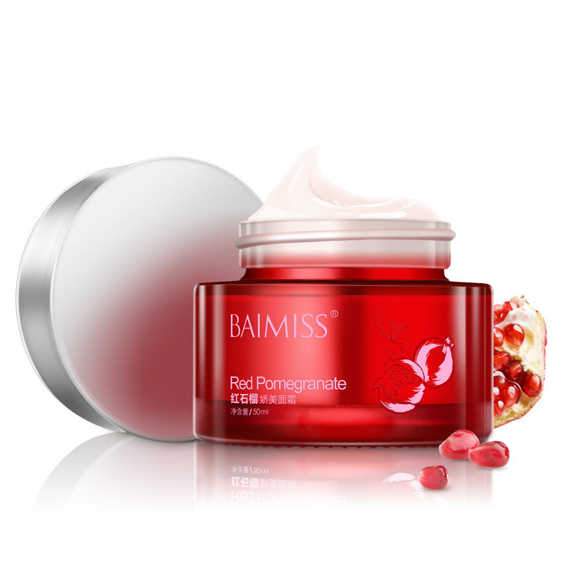 BAIMISS Red Pomegranate Facial Cream Moisturizer 50ml