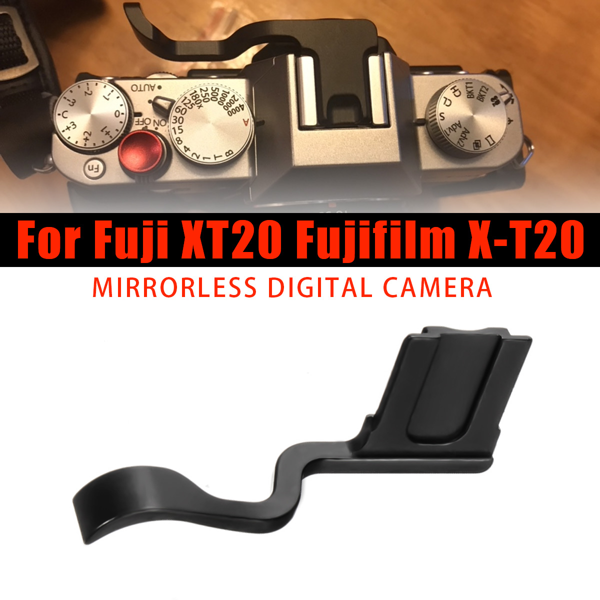 Durable Thumb Rest Grip Replacement Accessories For Fuji Fujifilm XT20 Mirrorless Digital Camera