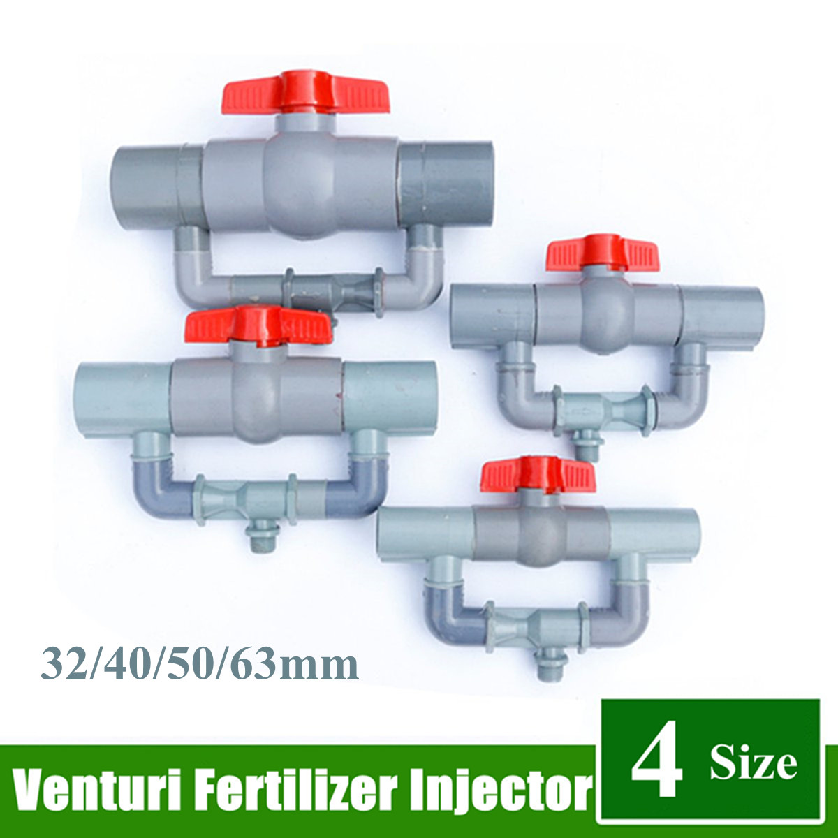 3/4" 1" Irrigation Venturi Fertilizer Mixer Injector Garden Water Device Tube IG 