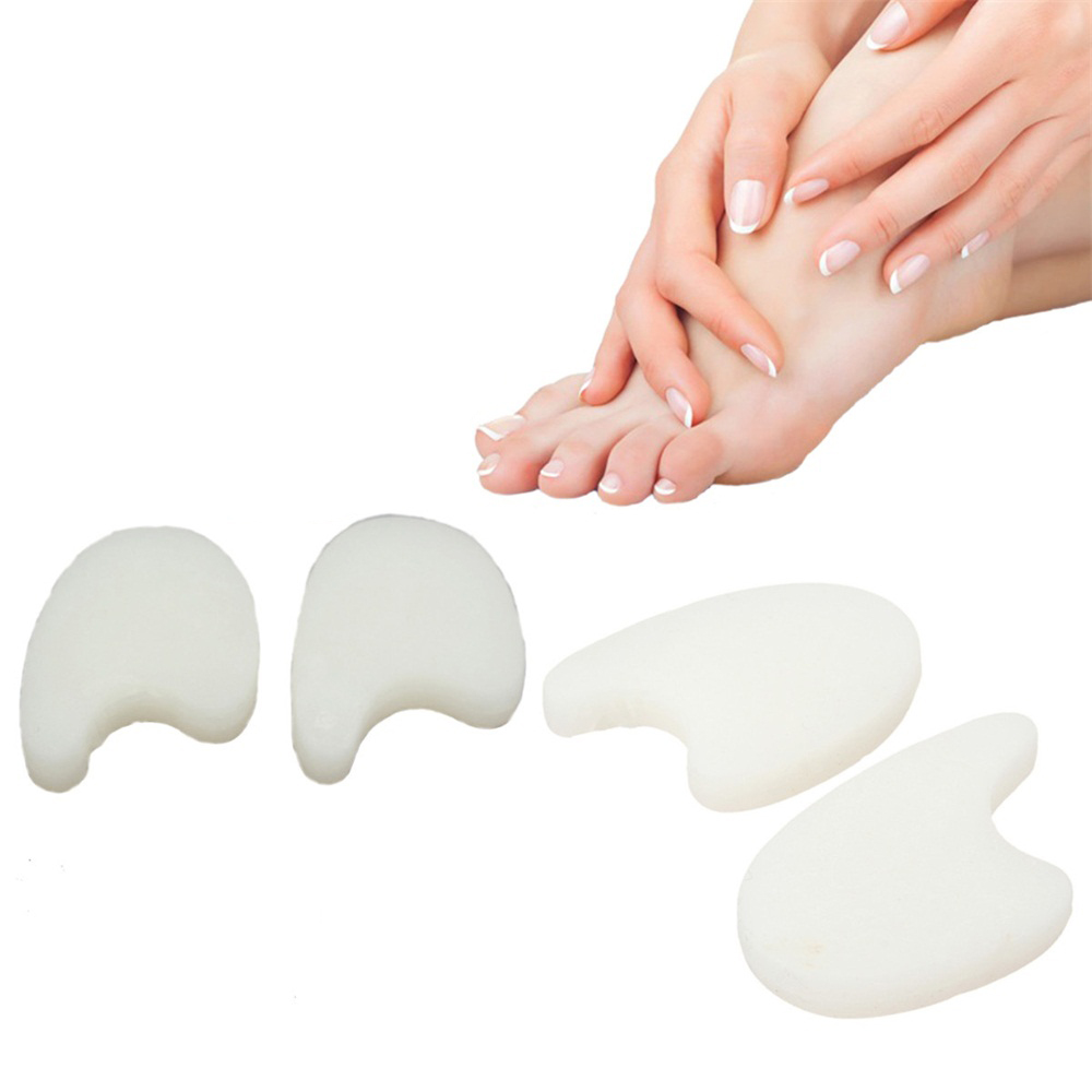 1 Pair Silicone Foot Toe Separator Hallux Valgus Alignment Bunion Thumb Protector