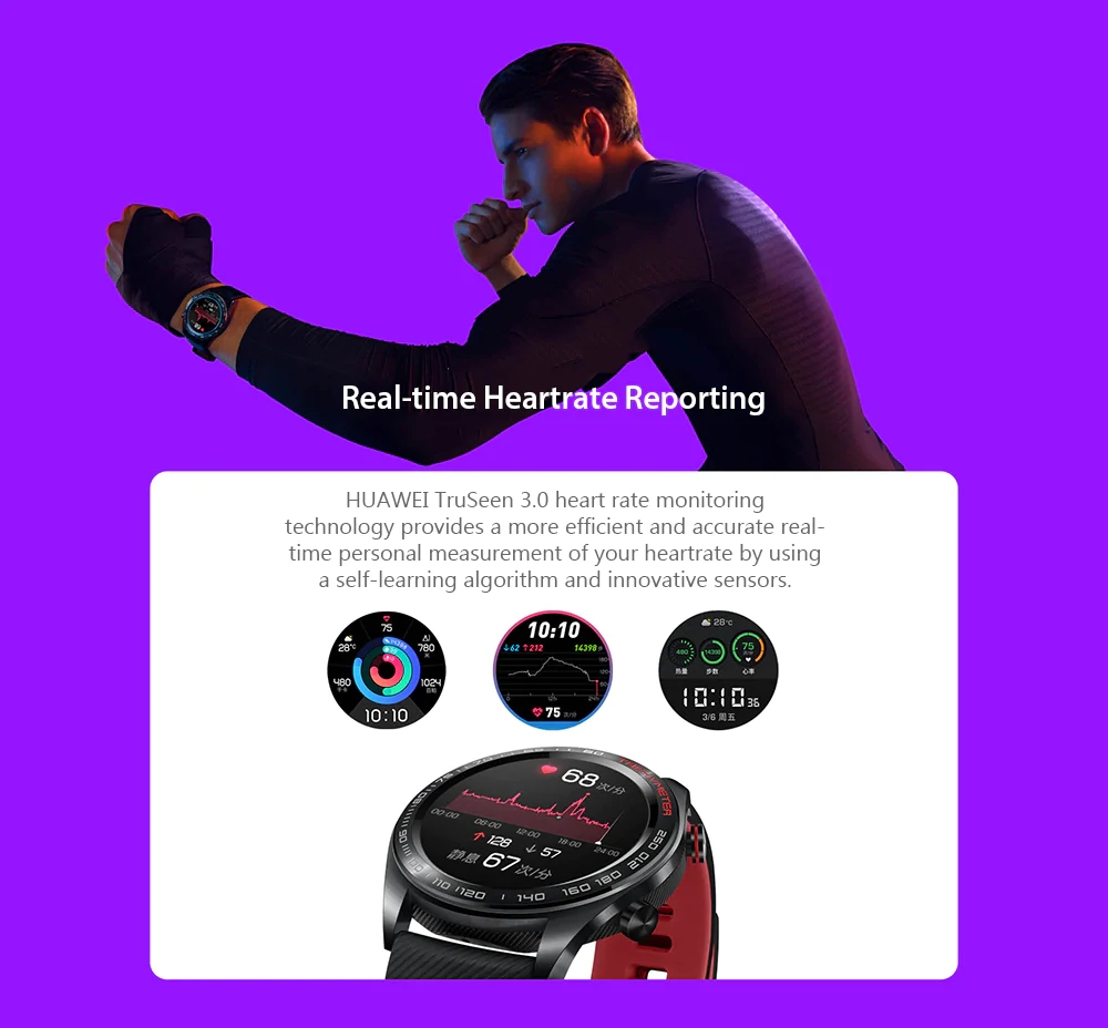 Huawei Honor Watch Magic Smart Watch 1.2' AMOLED GPS Multi-sport Long Battery Life Smart Watch 28
