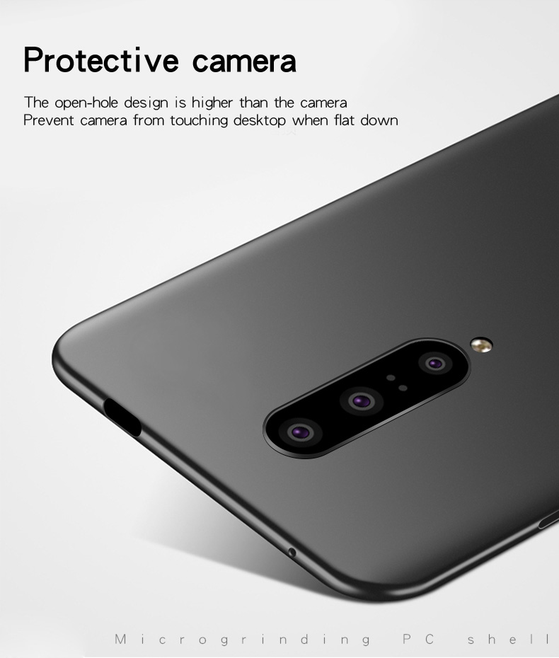 Bakeey Ultra-thin Frosted Anti-Fingerprint Hard PC Protective Case For OnePlus 7 PRO