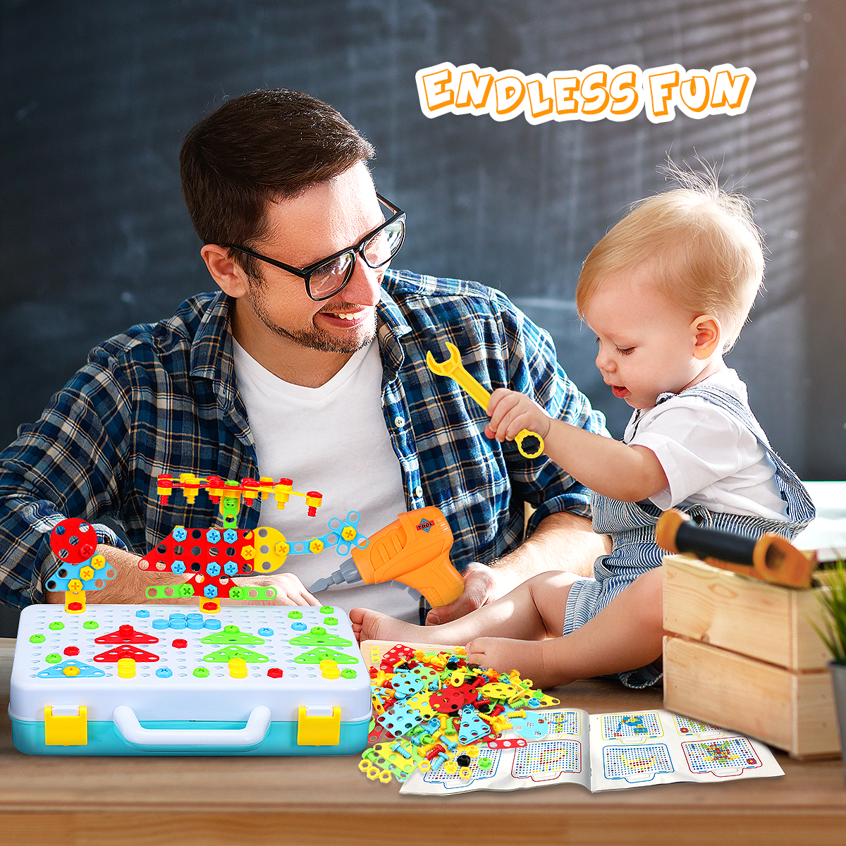 Pcikwoo Jigsaw Puzzle Unzip for Boys and Girls Indoor Toys