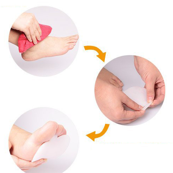 Women Thick Silicone High Heels Toe Pads