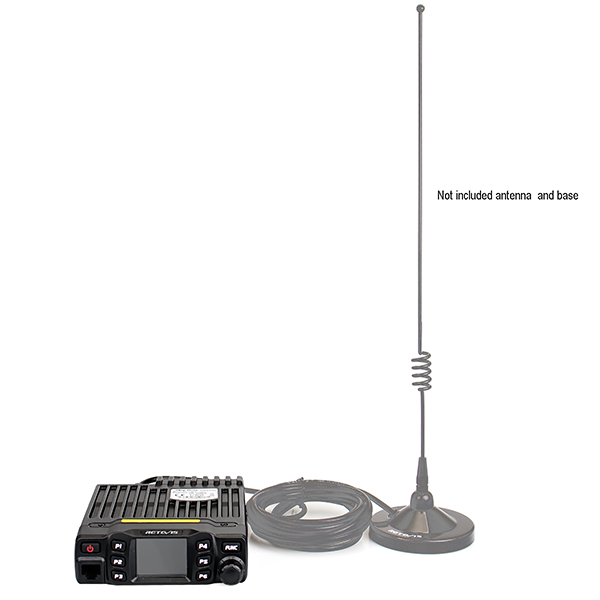 RETEVIS RT95 Car Two-Way Radio Station 200CH 25W High Power VHF UHF Mobile Radio Car Radio CHIRP Ham Mobile Radio Transceiver