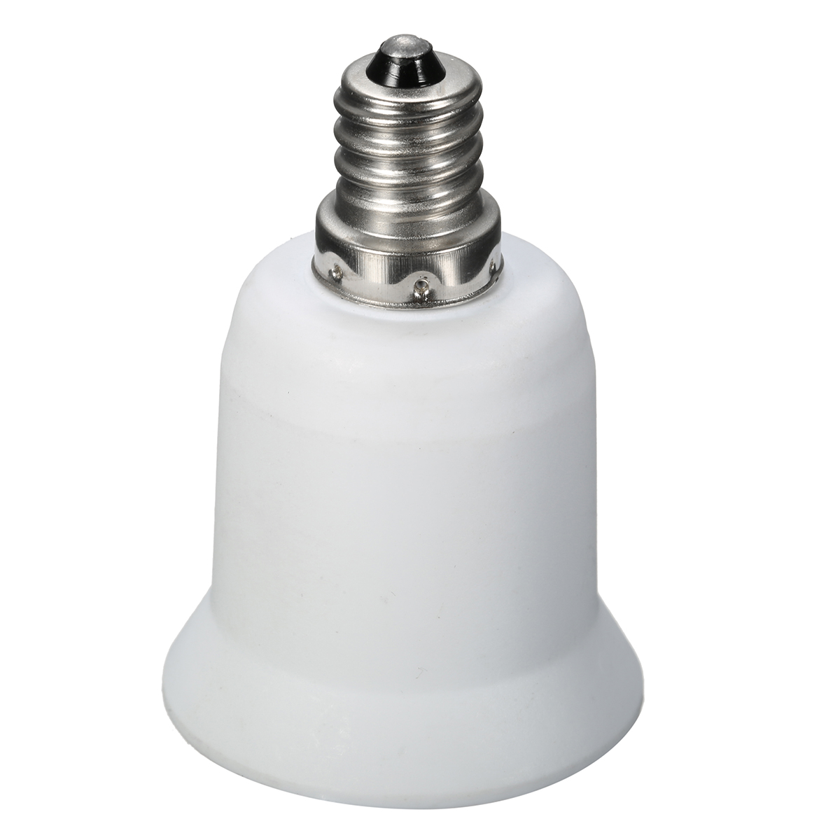 5 Pcs E12 to E27 Candelabra Base Bulb Lamp Light LED Screw Socket