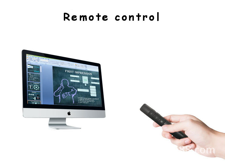VP300 PPT Teaching Rechargeable Flip Pen Custom Wireless Remote Control Pen