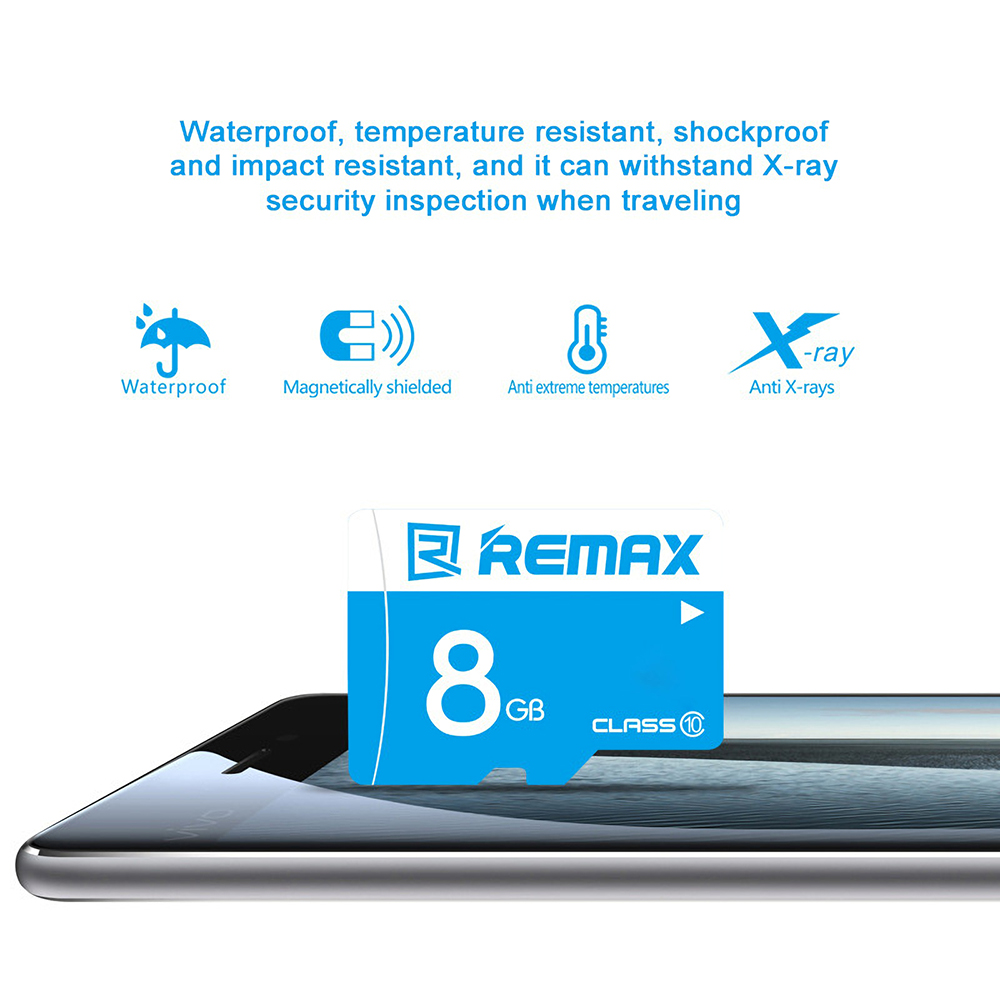 Remax Class10 128G Memory TF Card Flash Card 8G 16G 32G 64G Smart Card 80MB/S for Mobile Phone Tablet GPS TF01