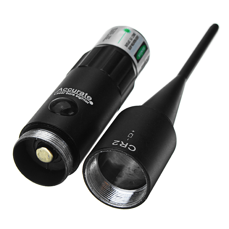 Green Dot Laser Bore Sighter .177 to .50 Caliber Sighting Positioning Laser Boresighter Kit 13