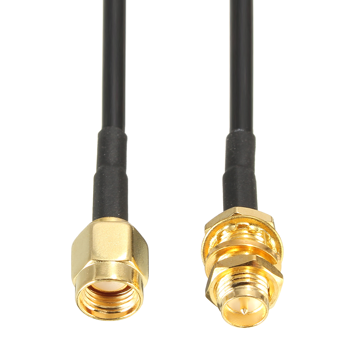 20CM/ 1M/ 5M/ 10M RP-SMA Male to Female Wireless Antenna Extension Cable 18